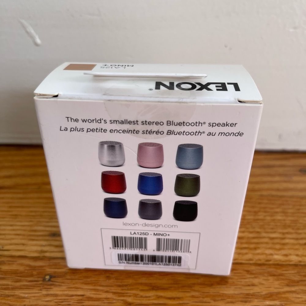 Lexon Mino+ Portable Bluetooth Speaker - Picture 4 of 7